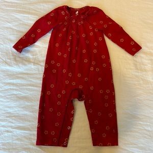 Tea Collection 12-18 Long Sleeve Romper